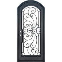 Load image into Gallery viewer, PINKYS Miracle Black Steel Single Arch Door