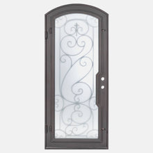 Load image into Gallery viewer, PINKYS Hills Black Iron Single Arch Door