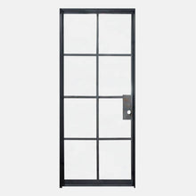Load image into Gallery viewer, PINKYS Air 5 Interior Black Single Flat Steel Door w/ No Threshold