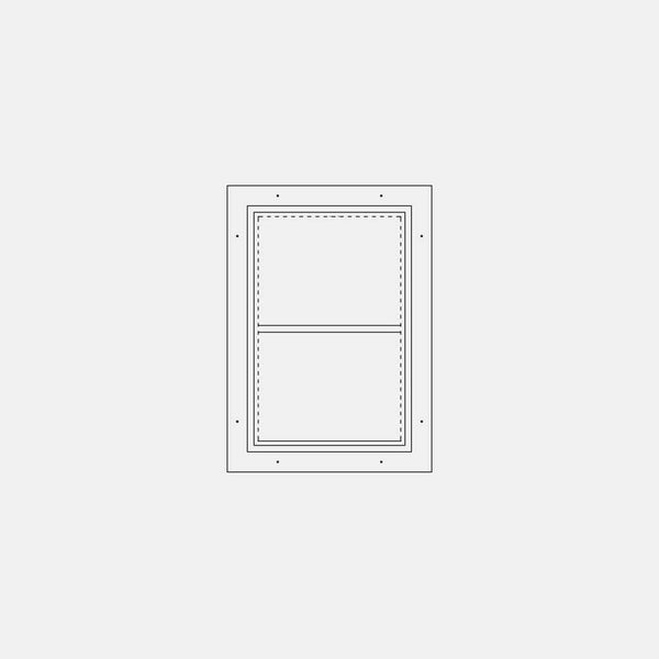 Air Window 0V 1H - Fixed Rectangle | Standard Sizes