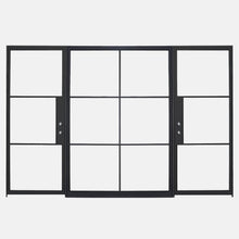 Load image into Gallery viewer, PINKYS Air 4 Interior black steel door with Panel Flat