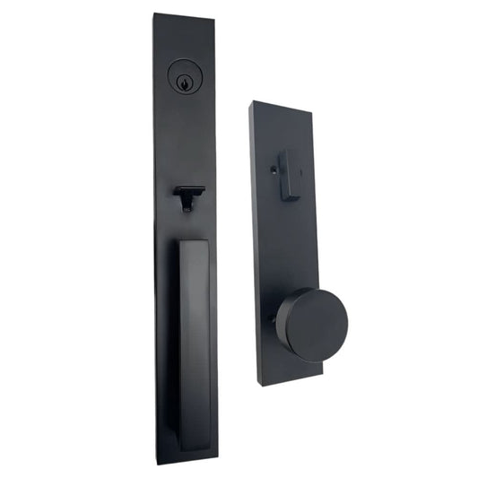 PINKYS Xanthis lockset in nice matte black finish