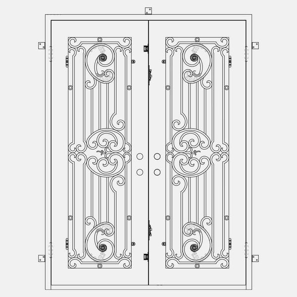 Manhattan with Thermal Break - Double Flat | Standard Sizes