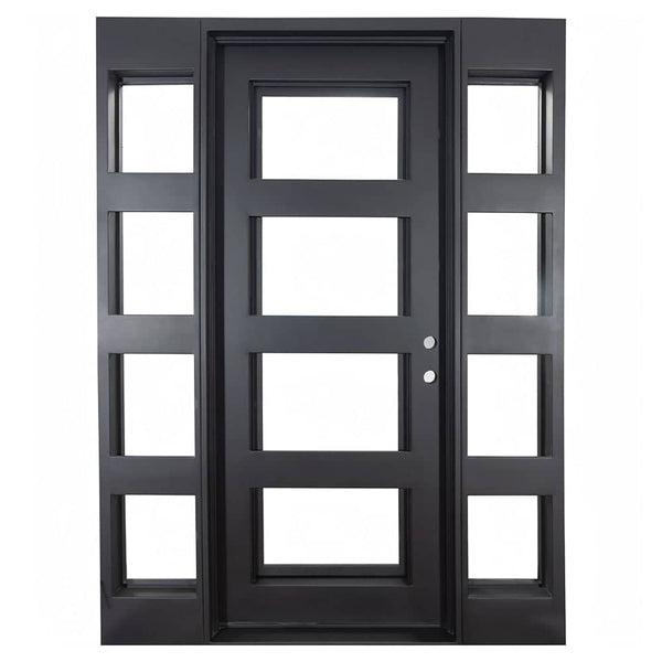 Knox with Thermal Break and Side Windows - Single Flat | Standard Sizes