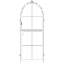 Load image into Gallery viewer, Air 5 Dutch - Single Full arch steel door