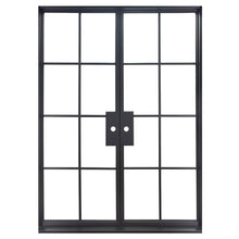 Load image into Gallery viewer, PINKYS Air 5 Interior Double Flat Black Steel Door
