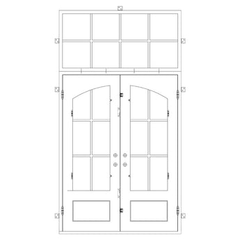 M Air 8 - Double Flat - w/ Flat Top Transom