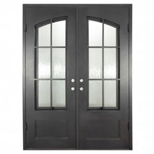 Load image into Gallery viewer, PINKYS Air 8 Black Steel Double Flat Doors