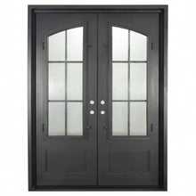 Load image into Gallery viewer, PINKYS Air 8 Black Steel Double Flat Doors