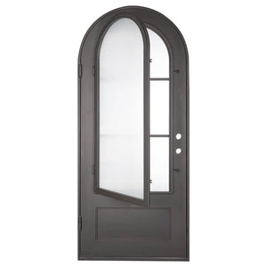 PINKYS AIr 8 Black Steel Single Full Arch Door