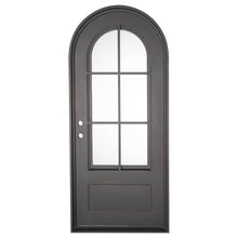 Load image into Gallery viewer, PINKYS Air 8 Black Steel Single Full Arch Door
