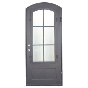 PINKYS Air 8 Black Steel Single Arch Doors