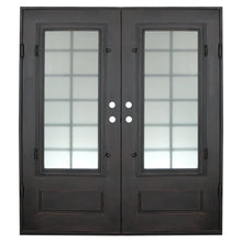 Load image into Gallery viewer, PINKYS AIr 9 Black Steel Double Flat Door