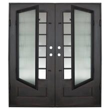 Load image into Gallery viewer, PINKYS AIr 9 Black Steel Double Flat Door