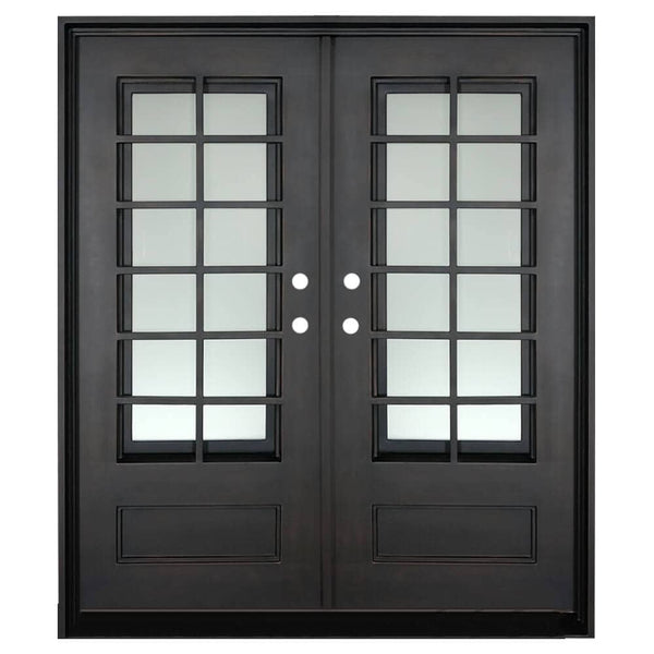 Bronx bronze square top door with thermal barrier.