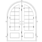 Bronx with Thermal Break - Double Full Arch | Customize