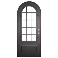 Load image into Gallery viewer, PINKYS Air 9 Black Steel Single Full Arch Door