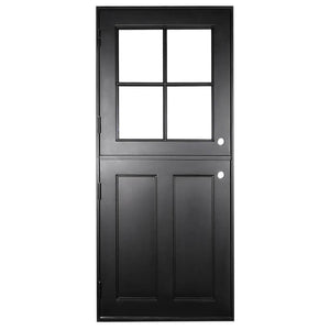 PINKYS Air Dutch Black Iron Single Flat Doors