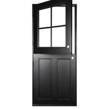 Load image into Gallery viewer, PINKYS Air Dutch Black Iron Single Flat Doors