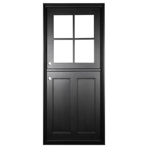 PINKYS Air Dutch Black Iron Single Flat Doors