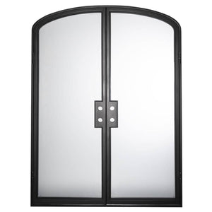 PINKYS Air Lite Black Iron Double Mini Arch Doors