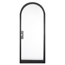 Load image into Gallery viewer, PINKYS Air Lite Interior Single Full Arch Black Steel Door