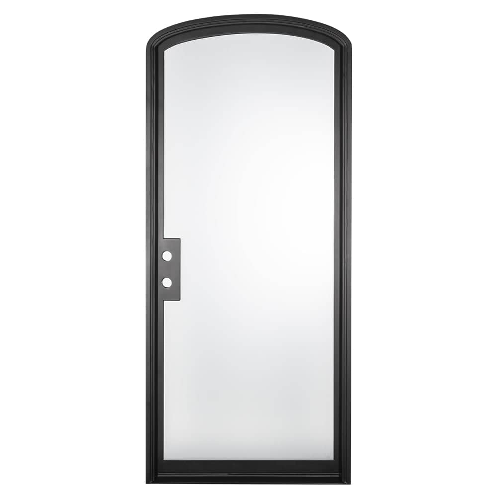 PINKYS Air Lite Black Steel Single Mini Arch doors