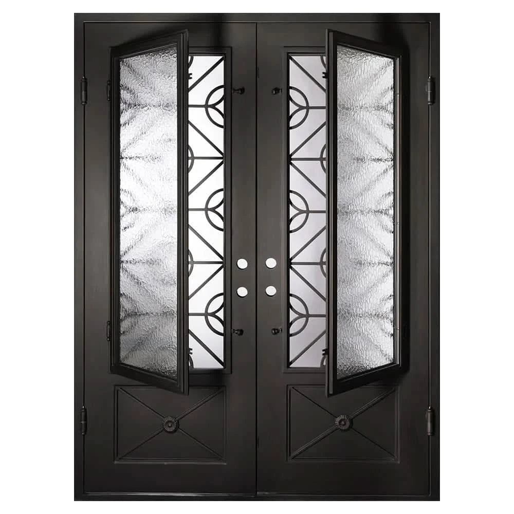Baily flat top french entry door for cold weather.