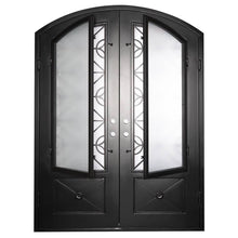 Load image into Gallery viewer, PINKYS Baily Double Arch Steel Exterior Doors