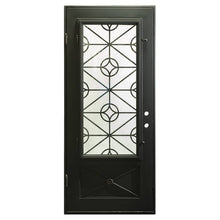 Load image into Gallery viewer, PINKYS Baily Black Iron Single Flat Door