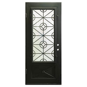 Baily single metal exterior door with thermal barrier.