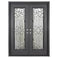PINKYS Blackbird Black Steel Double Flat Doors