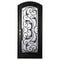 PINKYS Dream Black Steel Single Arch Doors