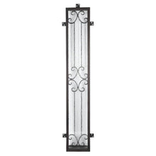 Load image into Gallery viewer, PINKYS Decorative Black Steel Sidelight