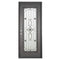 PINKYS Expressway Black Steel Single Flat Doors