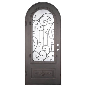 Single entryway door with a window from PINKYS