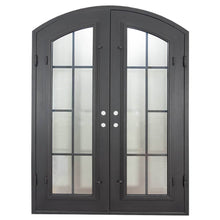 Load image into Gallery viewer, PINKYS Hollywood Black Steel Double Arch Doors