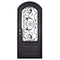 PINKYS Hope Black Iron Single Arch Door