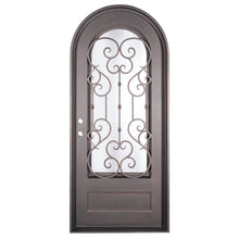 Load image into Gallery viewer, PINKYS New York Black Iron Single Full Arch Door