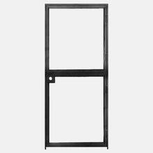Load image into Gallery viewer, PINKYS Air Lite Dutch Interior Black Single Flat Steel Door w/ Removable Threshold