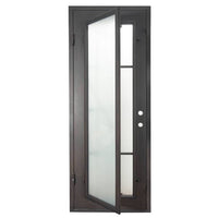 PINKYS Hollywood Black Steel Single Flat Doors