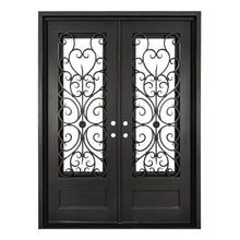 Load image into Gallery viewer, PINKYS Night Black Double Flat Doors