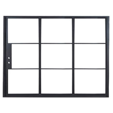 Load image into Gallery viewer, Black Bi-fold accordion steel door for patio - PINKYS