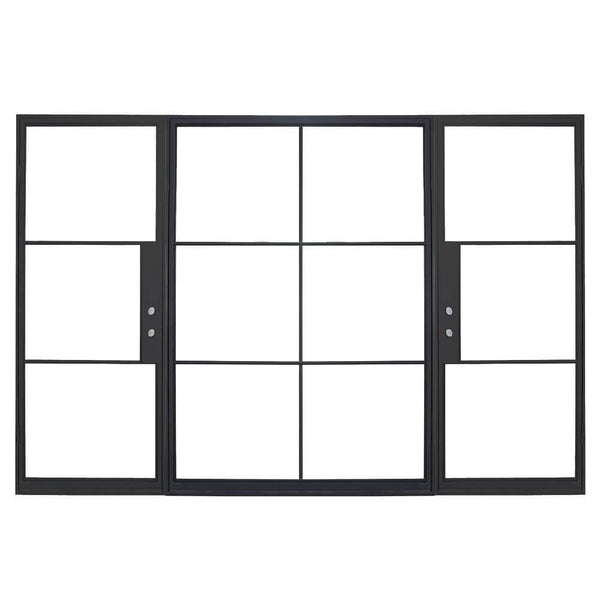 Air 4 - Dual Single with Middle Fixed Panel Flat