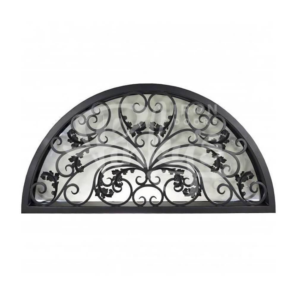 Dream Transom - Full Arch - Pinkys Iron Doors