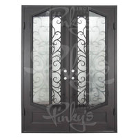 PINKYS Night Black Double Flat Doors