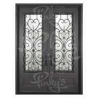 PINKYS Night Black Double Flat Doors
