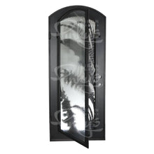 Load image into Gallery viewer, PINKYS Palm Black Steel Single Arch Door