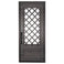 PINKYS Queensway Black Steel Single Flat Doors