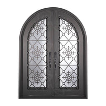 Load image into Gallery viewer, PINKYS San Francisco Black Steel Double Full Arch doors